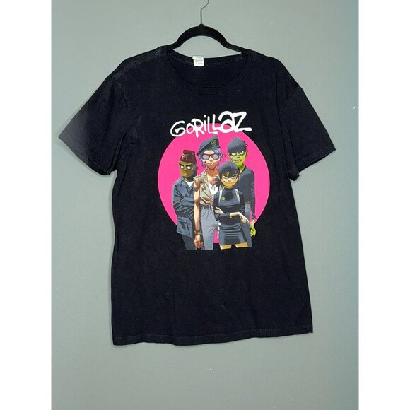 Pacific Other - Pacific Gorillaz Men's Large Black SS Crewneck Cotton Band Tee